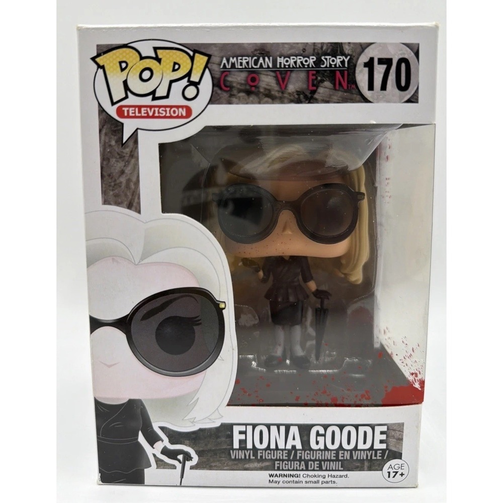 Funko Pop! Television AHS Coven Fiona Goode Exclusive Blood Splatter Box #170